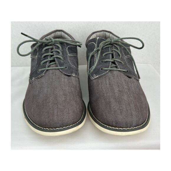 Steve Madden NWOT Gray Stoker Derby Leather Upper Rubber Outsole 11 - Picture 4 of 8